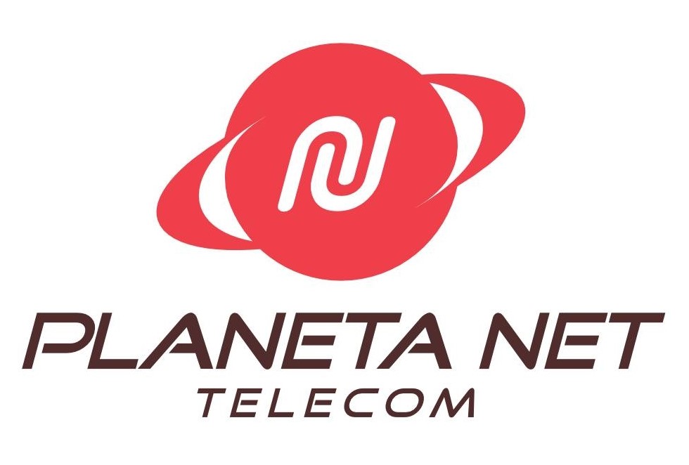 Logotipo da Planeta Net, patrocinador diamante